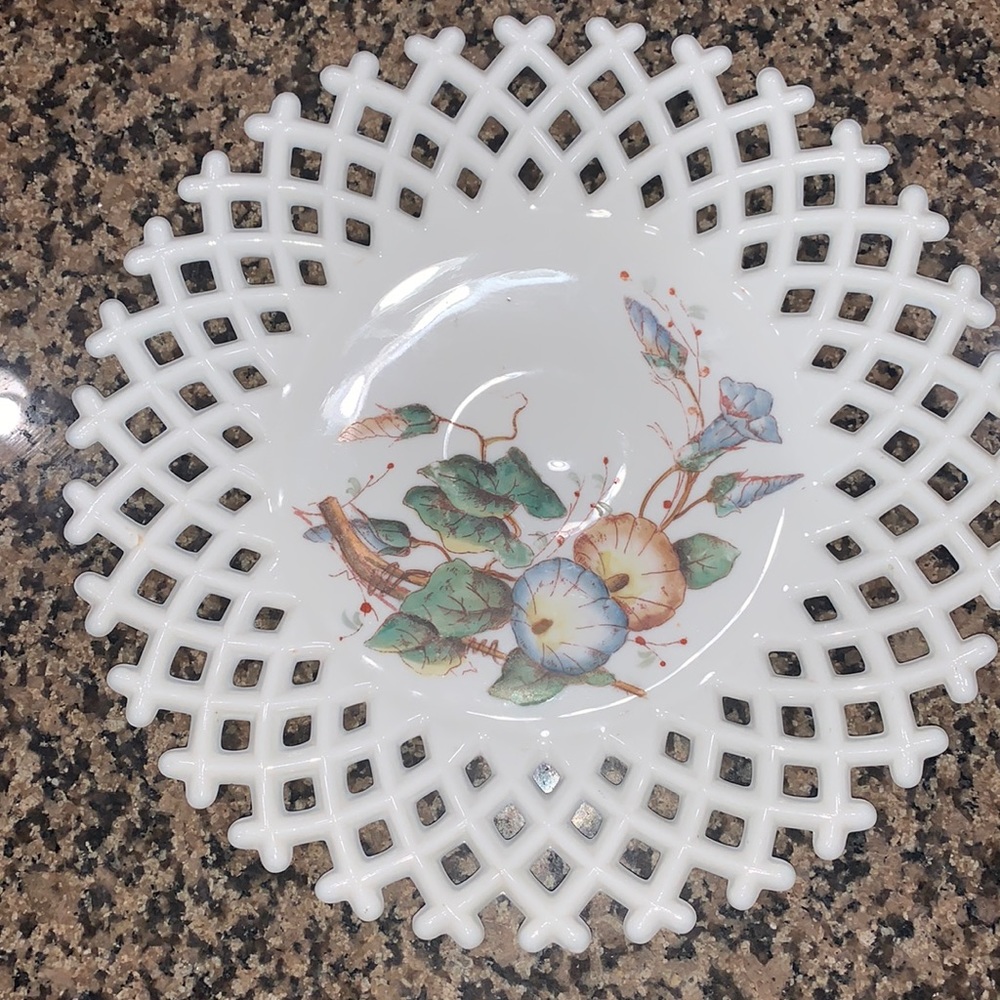 Challinor Taylor Milk Taylor Lattice Edge Plate